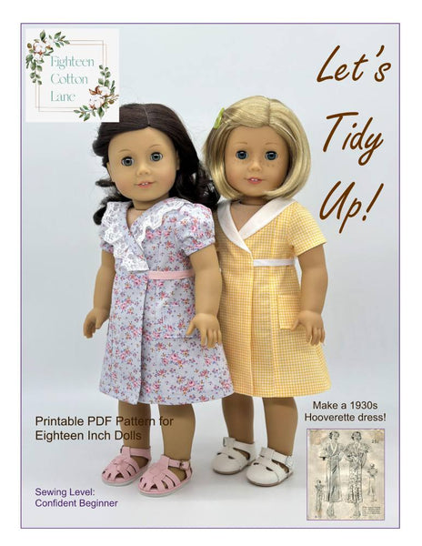 Let s Tidy Up 18 Doll Clothes Pattern