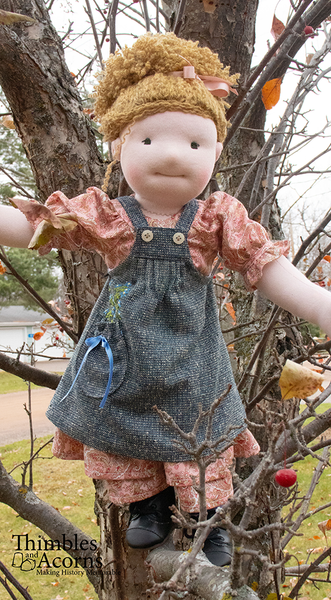 Waldorf Doll Irin - newest organic doll, fabric doll, textile doll, rag doll, cloth doll