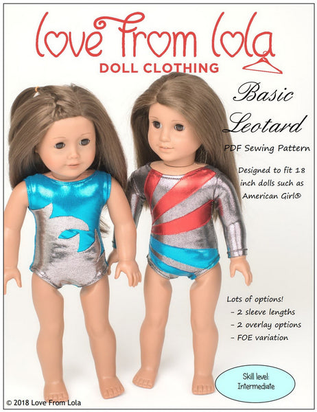 Matching Doll Leotards for18 Dolls