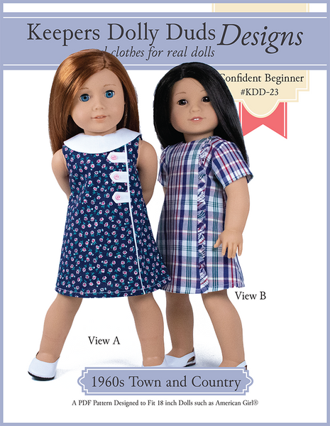 Keepers Dolly Duds Setting Sail 18 Doll Clothes PDF Pattern