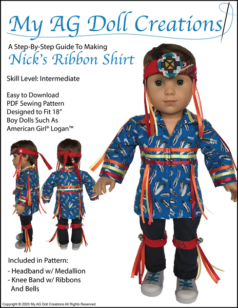 Native American Ribbon Dress Pattern