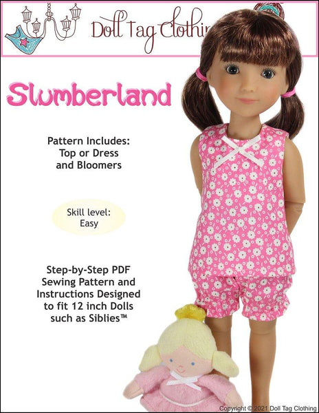 Doll Tag Clothing Slumberland Doll Clothes Pattern Baby Alive