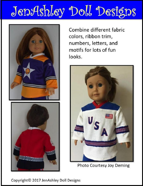 American girl 2024 doll hockey