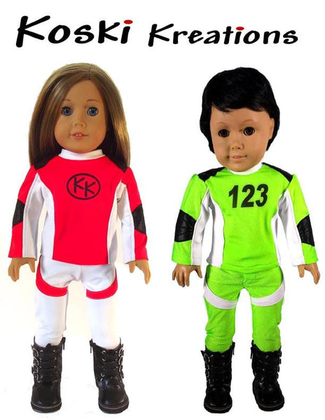 Koski Kreations Motocross/ATV Gear Doll Clothes Pattern 18