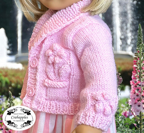 Pocket Posies 18" Doll Clothes Knitting Pattern