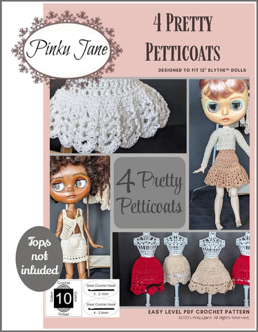 Crochet 18 Inch Doll Simple Panties, Fits American Girl Doll, Pattern  KC0245, PDF Crochet Digital Pattern 