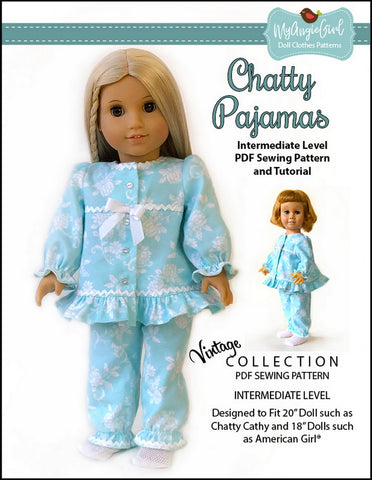 Chatty Pajamas 18" Doll Clothes