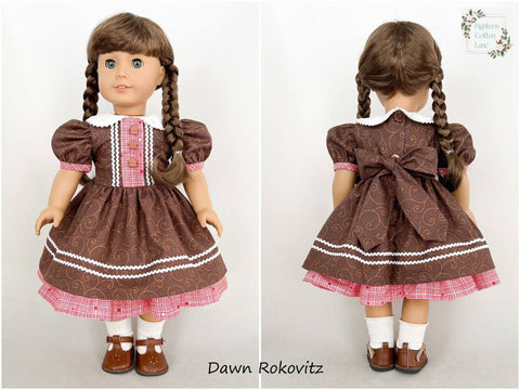 Let's Make Gingerbread! 18" Doll Clothes Pattern