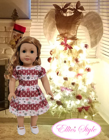 Lily Dress 18" Doll Clothes Pattern