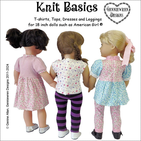 Knit Basics 18" Doll Clothes Pattern