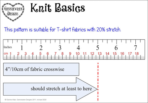 Knit Basics 18" Doll Clothes Pattern