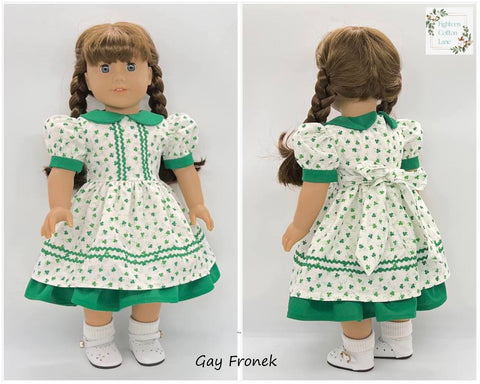 Let's Make Gingerbread! 18" Doll Clothes Pattern