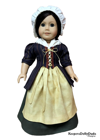 Williamsburg 18" Doll Clothes Pattern