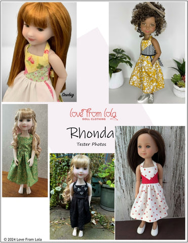 Rhonda 14.5-15" Doll Clothes Pattern