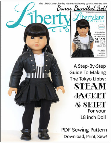 Stacy and Stella Underwear Bundle 18 Doll Clothes Pattern