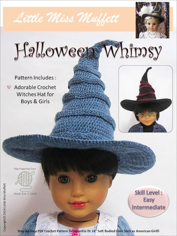 Halloween Whimsy 18" Doll Clothes Crochet Pattern