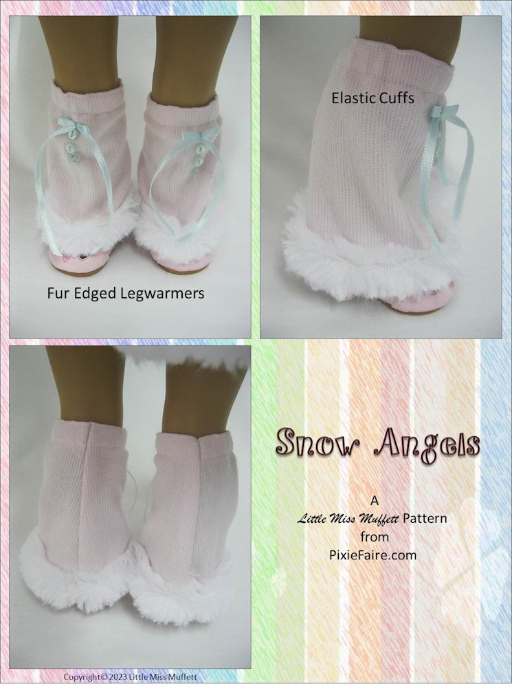 Leg Warmers to Fit Such as Minifee and Pashapasha Mini Doll