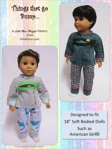 Things That Go Bump 18" Doll Clothes Pattern