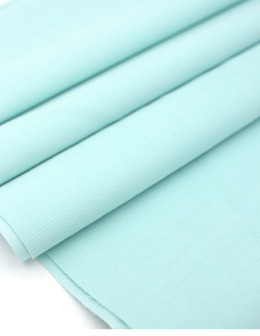 Pixie Cuts Fabric By The Yard - Featherwale Aqua 1/2 Yard