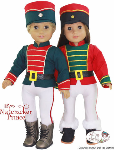 Nutcracker Prince 18" Doll Clothes Pattern