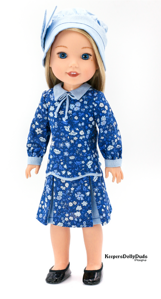 Keepers Dolly Duds Downtown 1920s 14.5 inch Doll Clothes PDF Pattern