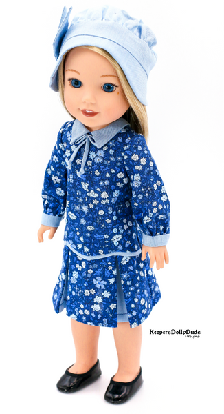 Keepers Dolly Duds Downtown 1920s 14.5 inch Doll Clothes PDF Pattern