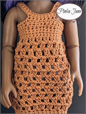 Babydoll Top, Tunic, or Dress Crochet Pattern For 12" Siblies Dolls