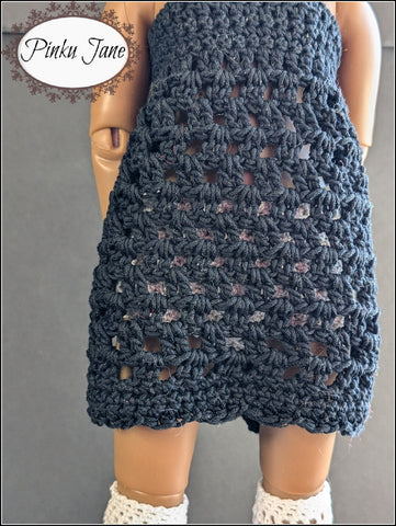 Babydoll Top, Tunic, or Dress Crochet Pattern For 12" Siblies Dolls