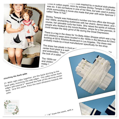 Let's Set Sail! 18" Doll Clothes Pattern