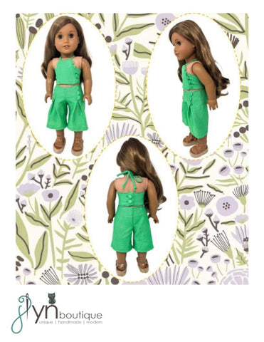 Petal Delight 18" Doll Clothes Pattern