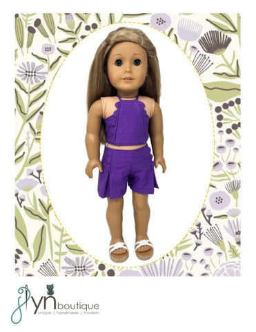 Petal Delight 18" Doll Clothes Pattern