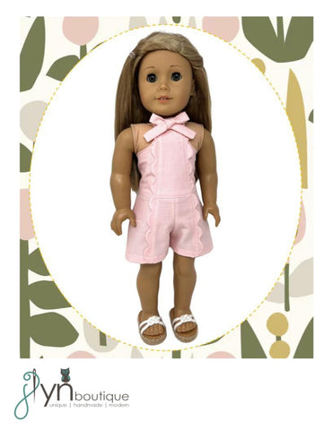 Petal Romper 18" Doll Clothes Pattern