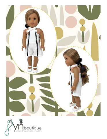 Petal Romper 18" Doll Clothes Pattern