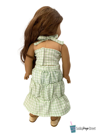 Soda Pop Street 18 Inch Modern The Summer in Naples Set 18" Doll Clothes Pattern Pixie Faire