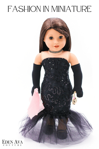 Spotlight Solo Gown 18" Doll Clothes Pattern