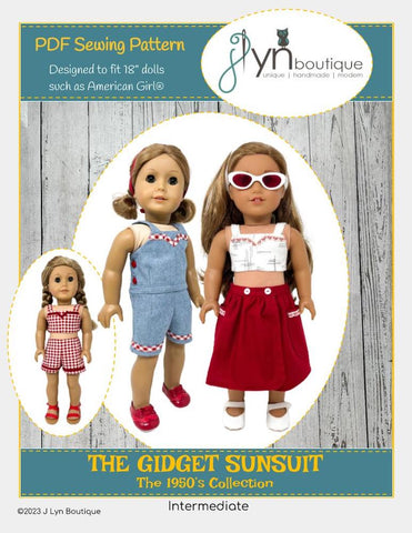 18 inch doll clothes patterns - The Summer Collection! - see kate sew