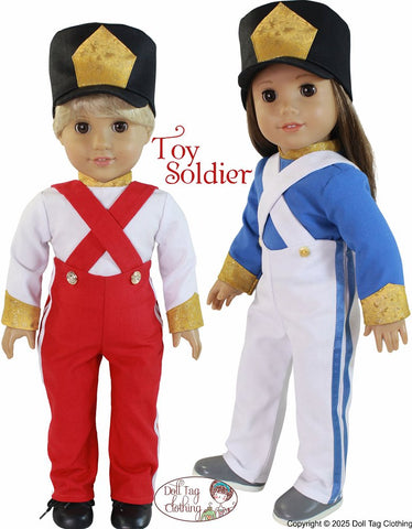 Doll Tag Clothing 18 Inch Modern Toy Soldier 18" Doll Clothes Pattern Pixie Faire