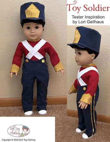 Doll Tag Clothing 18 Inch Modern Toy Soldier 18" Doll Clothes Pattern Pixie Faire