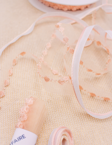 Pixie Packs Vintage French Trims - Blush