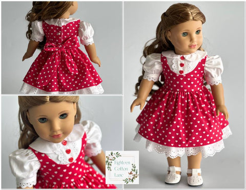 Let's Make Gingerbread! 18" Doll Clothes Pattern