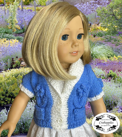 Pocket Posies 18" Doll Clothes Knitting Pattern