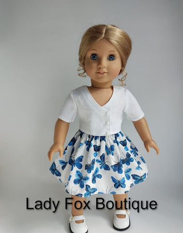 Lady Fox Boutique 18 Inch Modern Darya Outfit 18 Inch Doll Clothes Pattern Pixie Faire