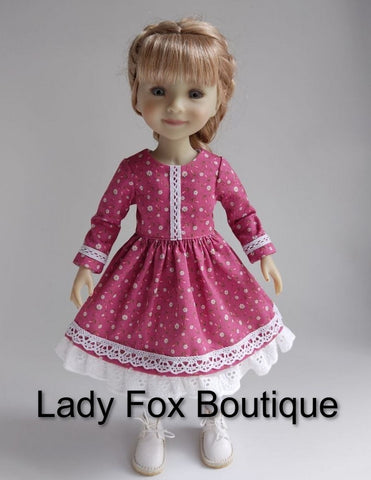 Little Lamb Lady 14.5-15 Inch Doll Clothes Pattern