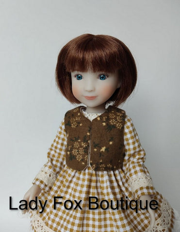 Lady Fox Boutique Paola Reina Little Lamb Lady Doll Clothes Pattern for 12" Siblies Dolls Pixie Faire