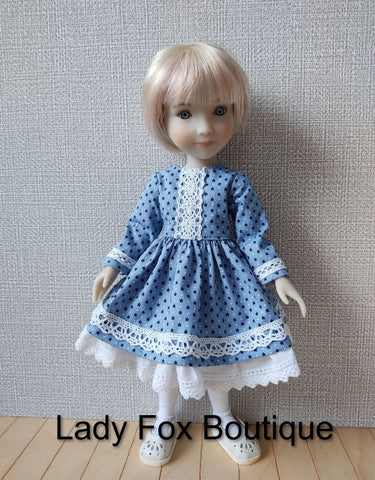 Lady Fox Boutique Paola Reina Little Lamb Lady Doll Clothes Pattern for 12" Siblies Dolls Pixie Faire