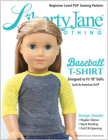 Liberty Jane Free Polo Shirt Doll Clothes Pattern 18 inch American Girl  Dolls