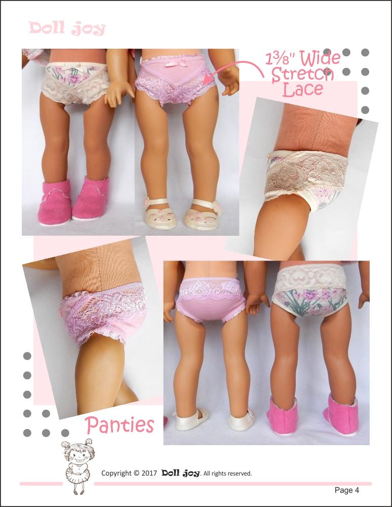 Sophia's - 18 Doll - Lace Panty