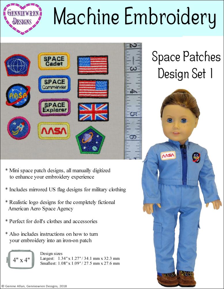 Patches Clothing Space, Apparel Space Patches