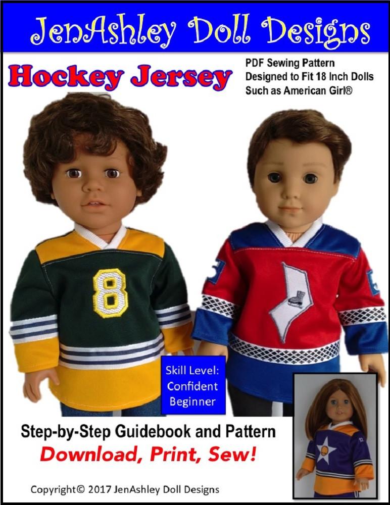 Hockey Jersey Template - Freebie Supply