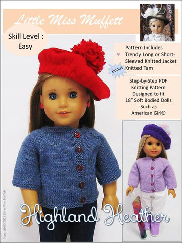 iThinksew - Patterns and More - American Girl Doll Leilani Hooded Jacket  PDF Pattern